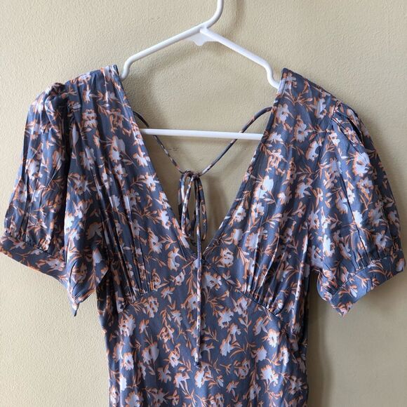 Free People Jen's Pirate Booty Daisy Printed Midi Dress - Picture 6 of 11